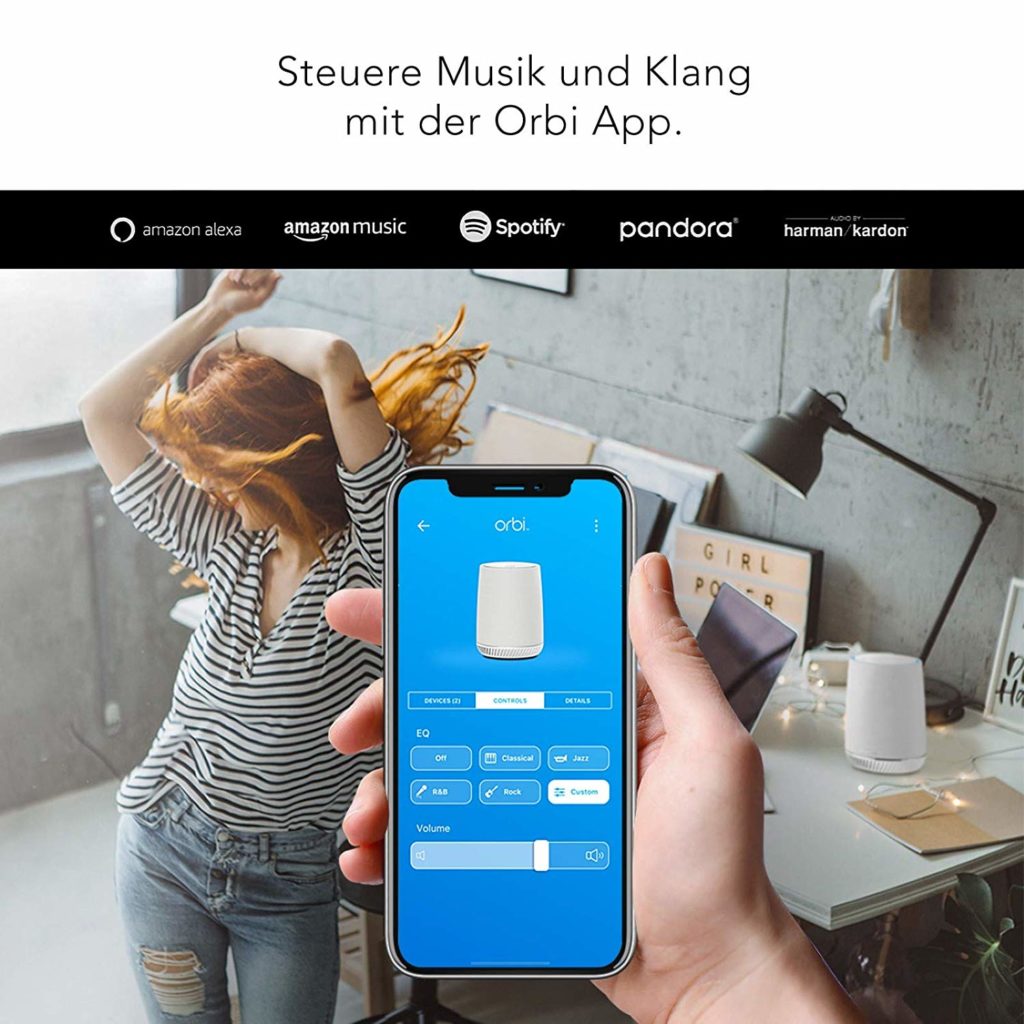 Netgear Orbi Voice mit App Funktion