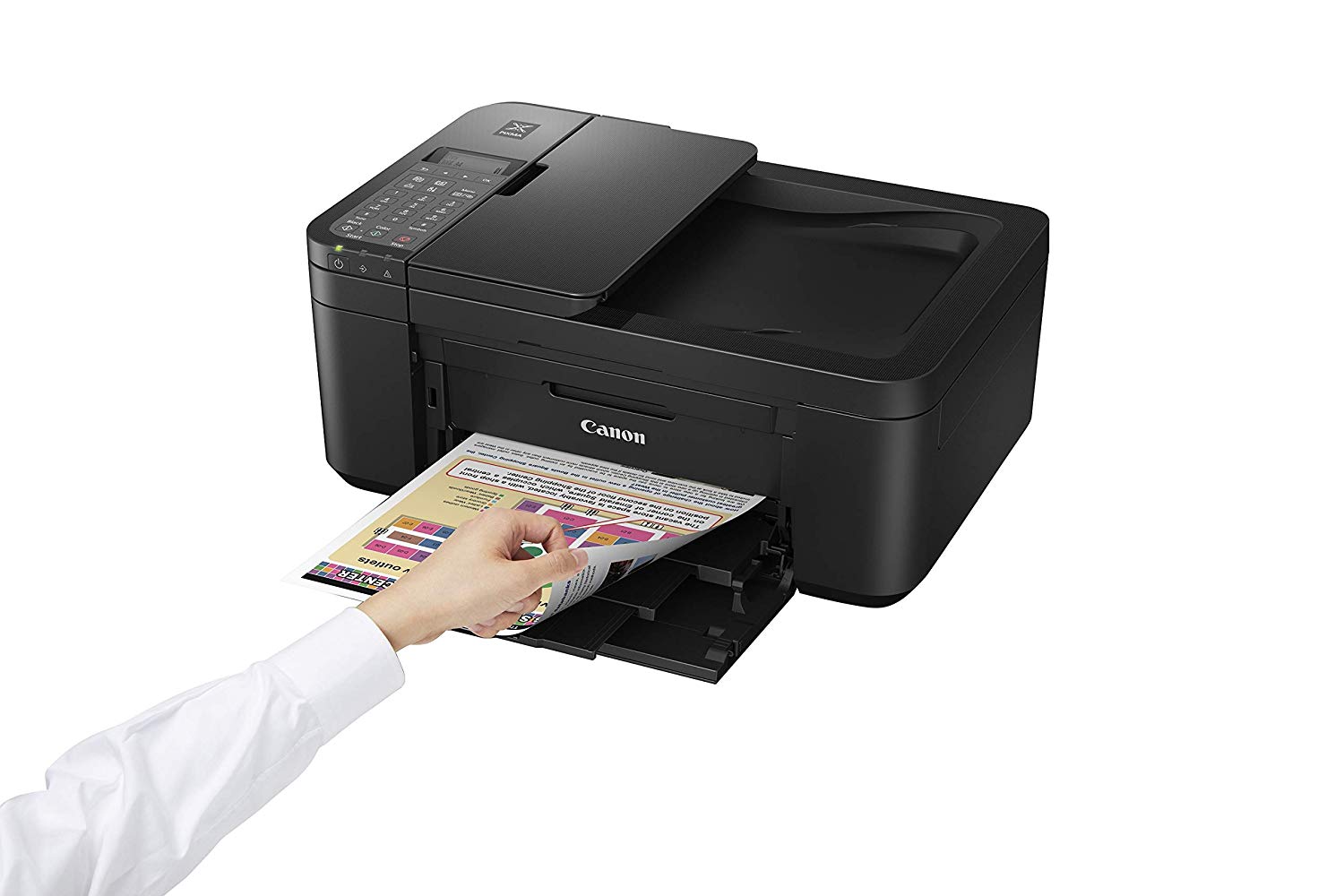 Canon PIXMA TR4550 mit 100 Blatt Papiervorrat