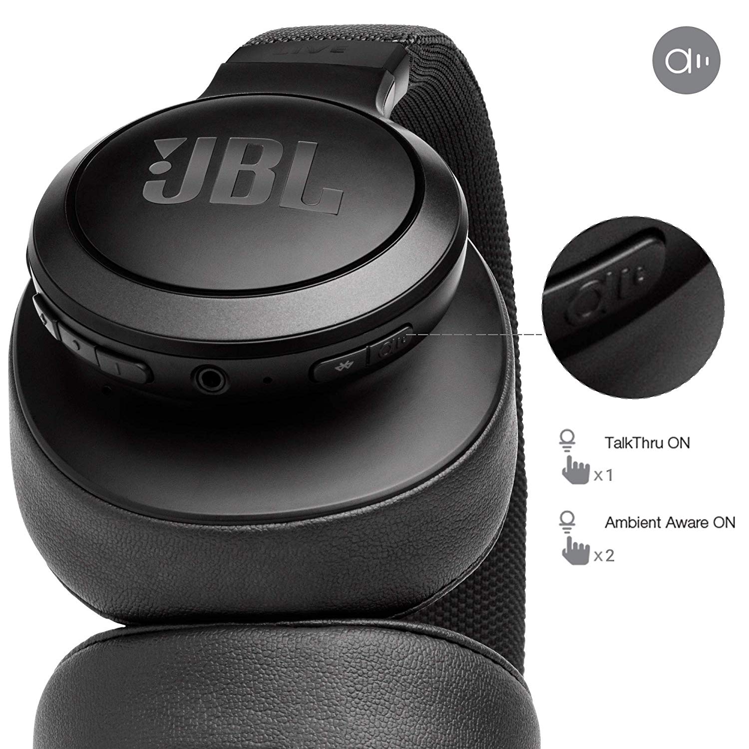 JBL Live 500BT Bedienelemente