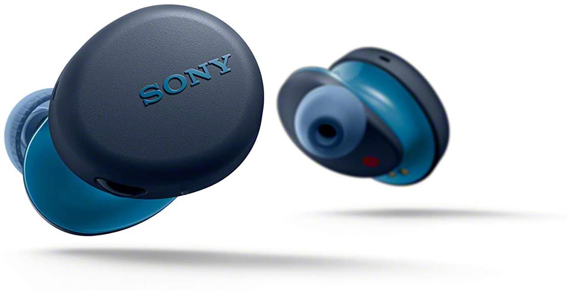 Sony WF-XB700 im Test - Farbe Blau