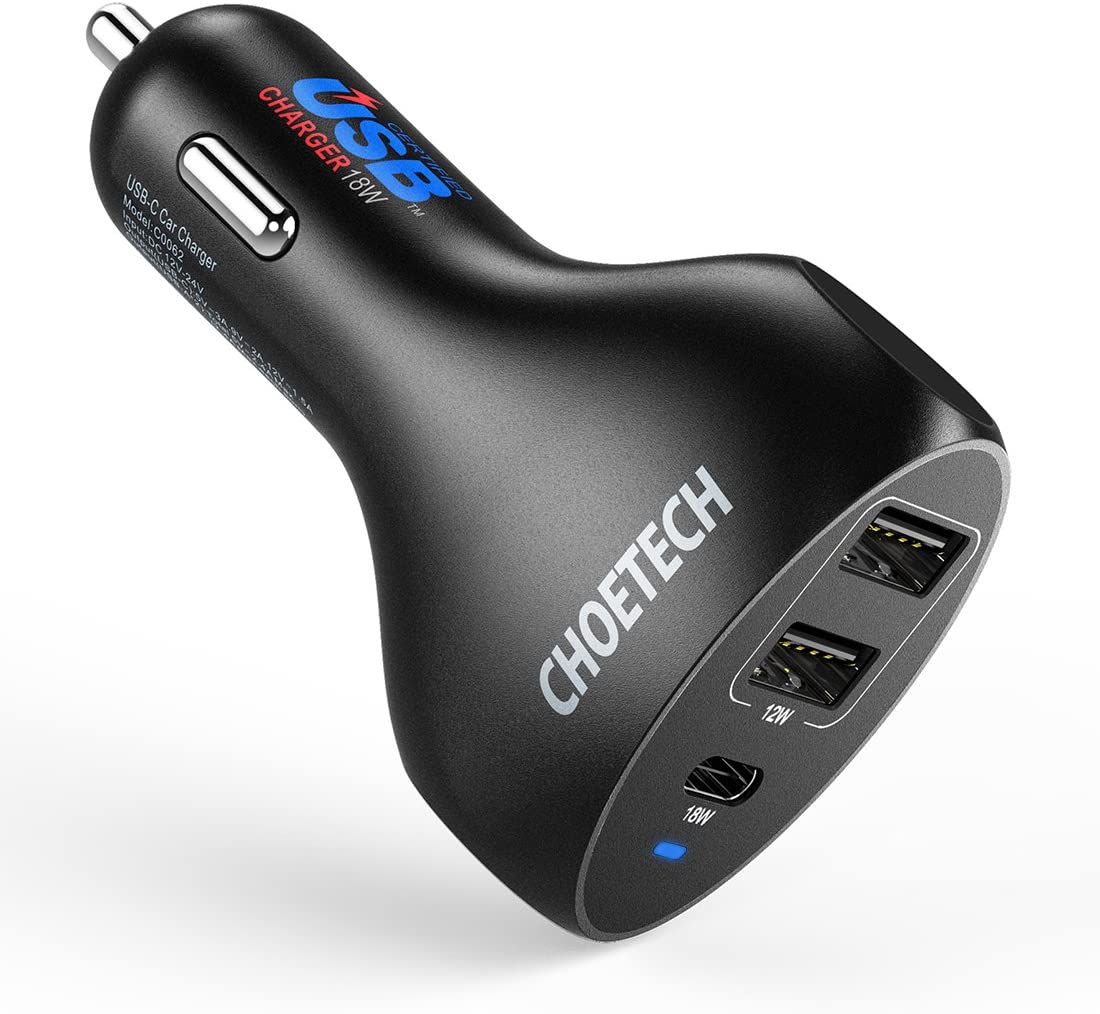 CHOETECH 30W USB Type C Kfz Ladegerät mit 18W USB C PD