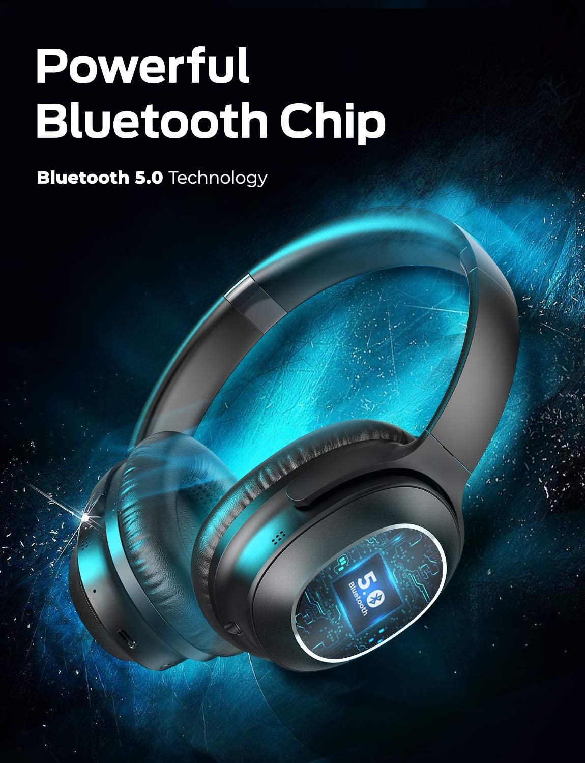 Tribit QuietPlus 72 Noise Cancelling Kopfhörer mit Bluetooth 5.0