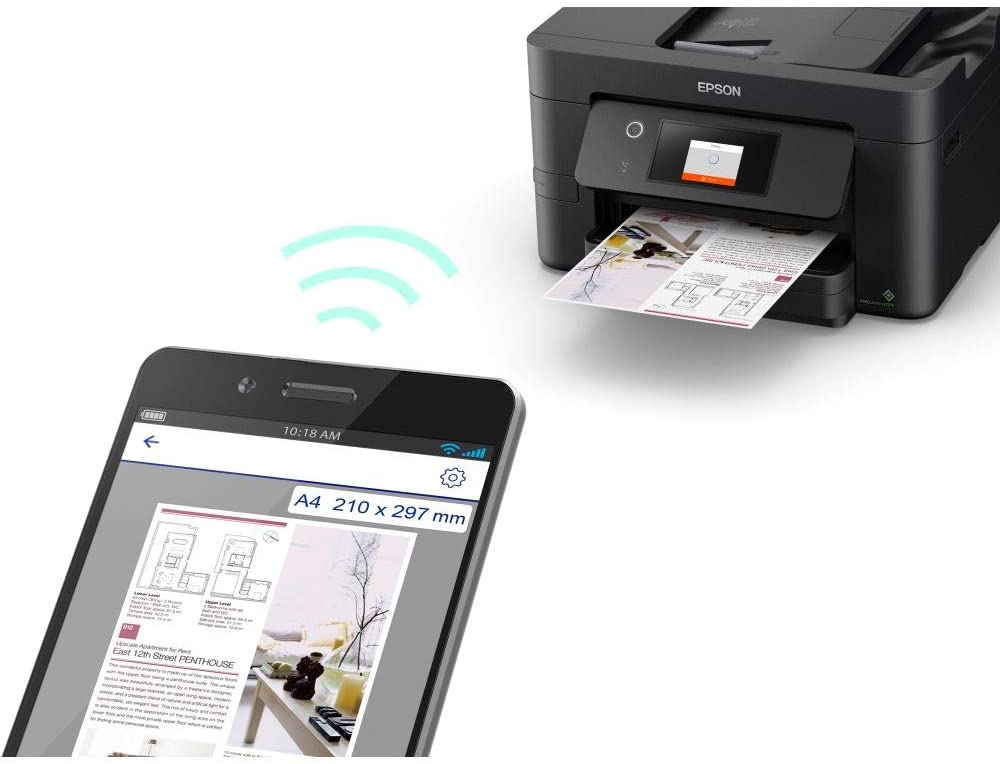 Epson WorkForce Pro WF-3820 DWF kompatible mit Android und IOS App