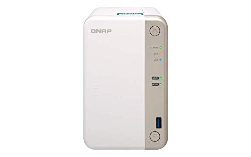 QNAP TS-251B-4G 2 Bay Desktop-NAS-Gehäuse mit 4 GB RAM
